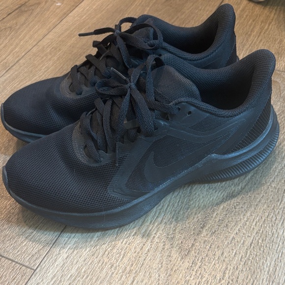 Nike Shoes - Nike Women's All-Black Lightweight Mesh Running Shoes